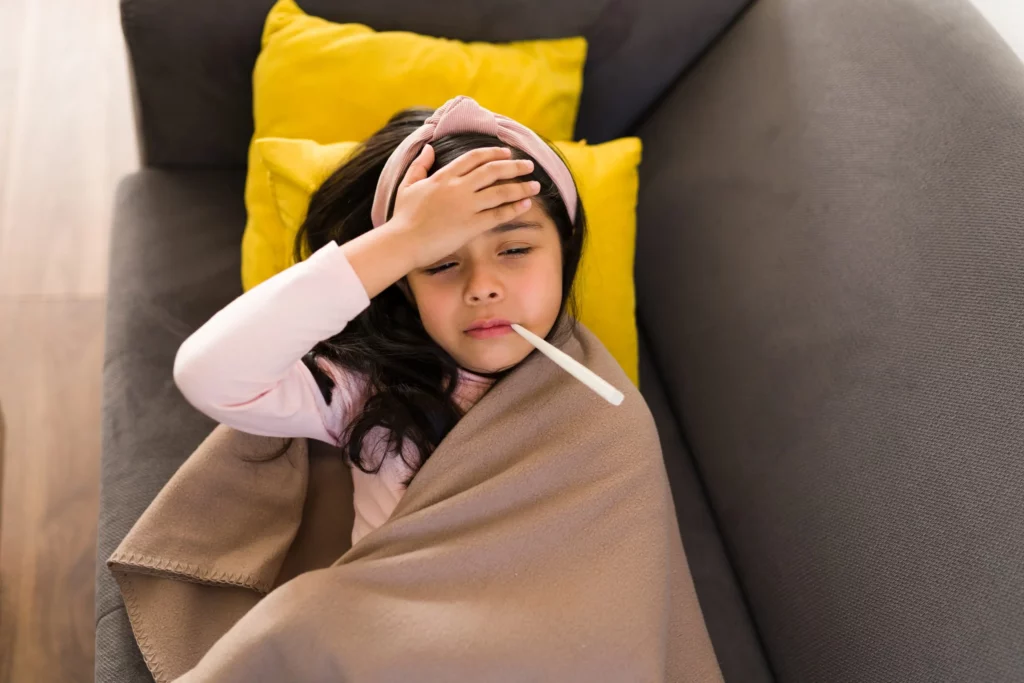 Fiebre causada por infección
