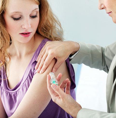 Reacciones a la vacuna contra el VPH