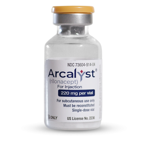 Rilonacept neutralizar la interleucina-1