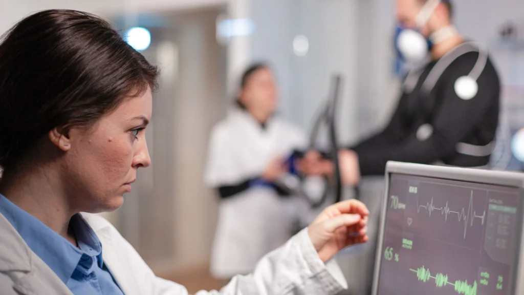 Prueba de ejercicio cardiopulmonar en pacientes con disnea