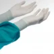 Introducción de los guantes a la práctica quirúrgica