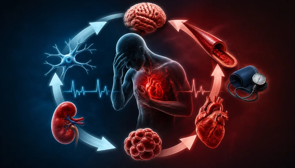 Círculo vicioso en fisiología