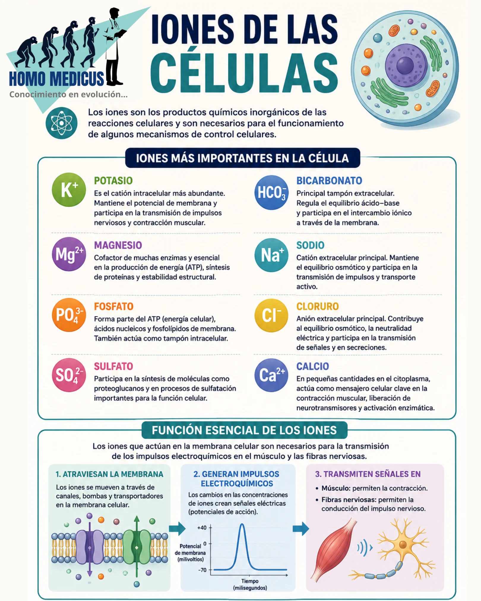 IONES DE LAS CÉLULAS