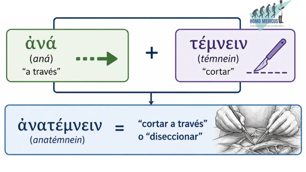 Significado de la palabra anatomía