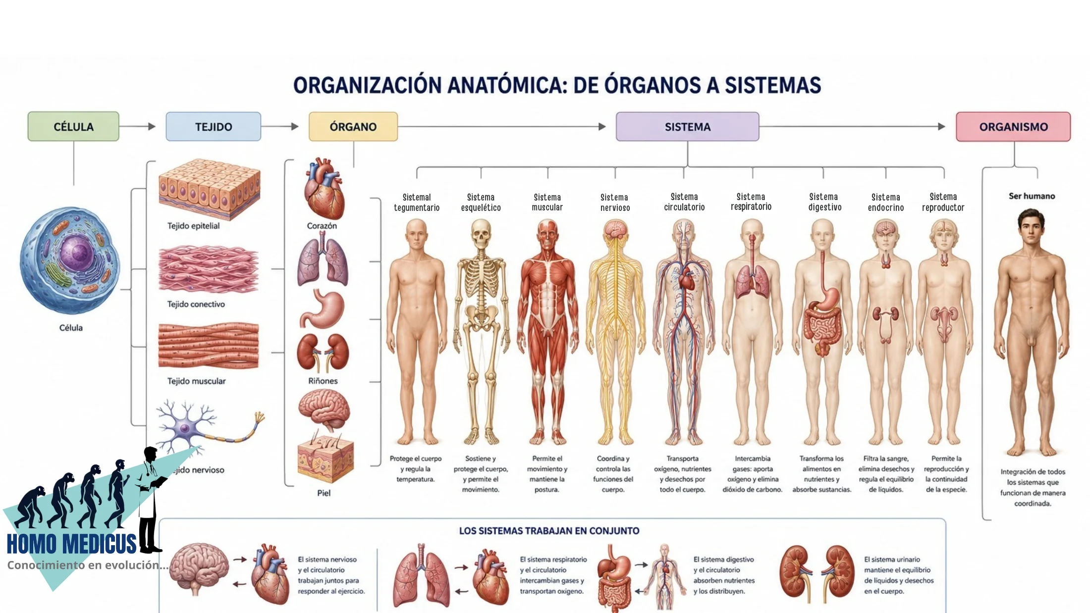 ORGANIZACIÓN POR ÓRGANOS Y SISTEMAS ORGANIZACIÓN POR ÓRGANOS Y SISTEMAS