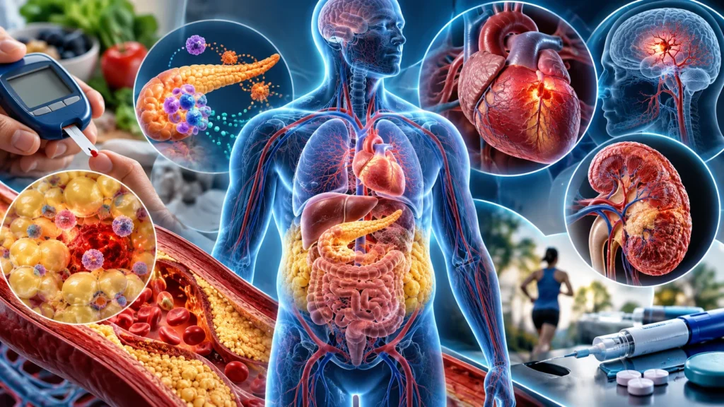 Diabetes mellitus tipo 2 y riesgo cardiometabólico