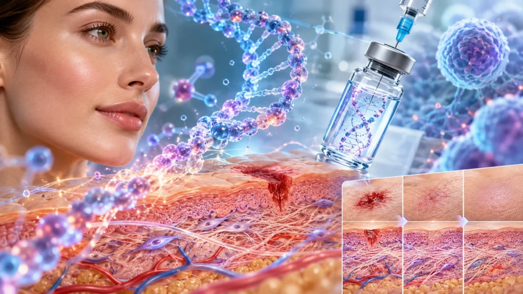 PDRN. Mecanismos biológicos y aplicaciones en dermatología y medicina regenerativa